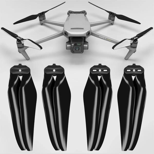 MA DJI Mavic 3用 STEALTH　アップグレード・プロペラ 9.4ｘ5.3  (ブラッ...