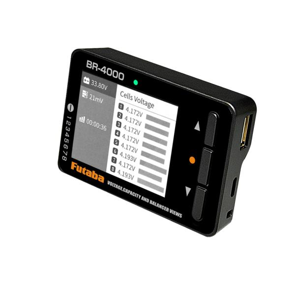 FUTABA セルバランス補正機能付きバッテリーチェッカー BR-4000 (00107318-1)...