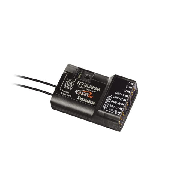 フタバ R7208SB-2.4G 空用FASSTest方式・デュアルRｘリンクシステム搭載 8ch受...