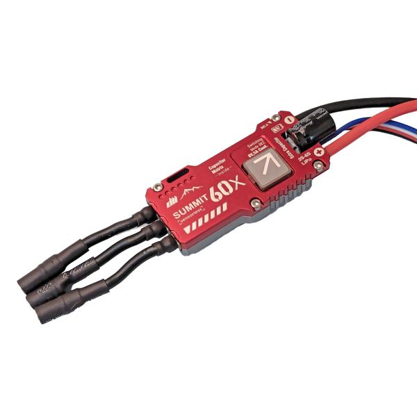 デュアルスカイ SUMMIT60X.U8 SBECスピードコントローラー（60A/2S-6Sリポ/U...