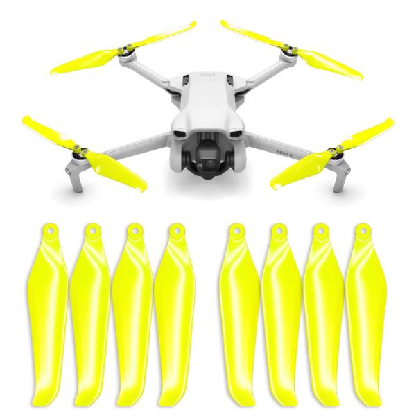 MA DJI Mini 3 STEALTH アップグレード・プロペラ 6x3  (イエロー・Elec...