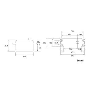 FUTABA カー用サーボ S-C400 UR...の詳細画像3