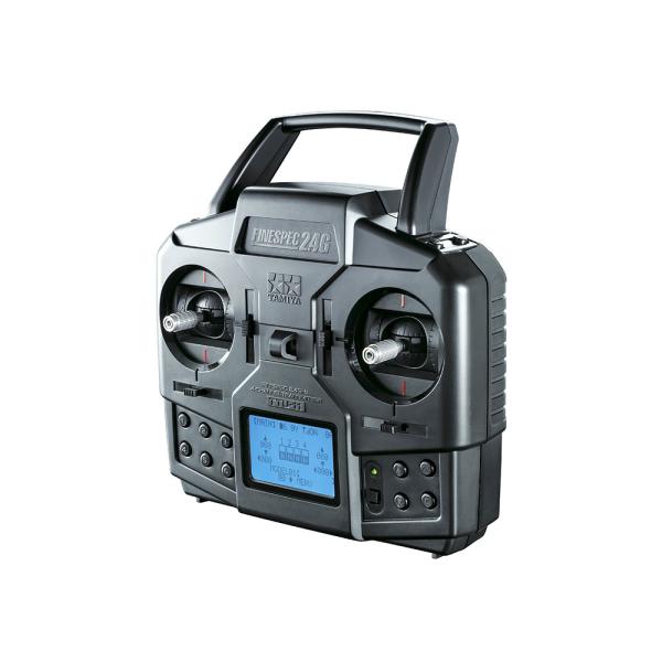 タミヤ プロポ RCシステム No.68 ファインスペック2.4G 4チャンネルプロポ（送信機・受信...