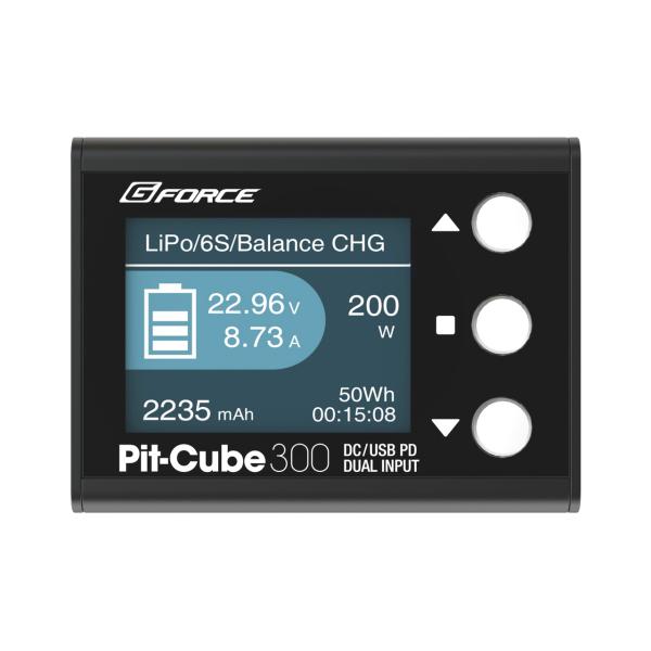 ジーフォース 最大300W／15A出力 DC/PD充放電器 Pit-Cube300（Pit-Cube...