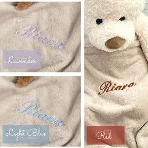 名入れブランケット ベビー 秋 冬 ひざ掛け ...の詳細画像4