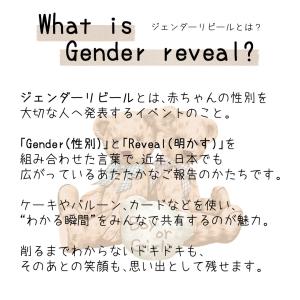 ジェンダーリビールカード セット販売あり くま...の詳細画像1