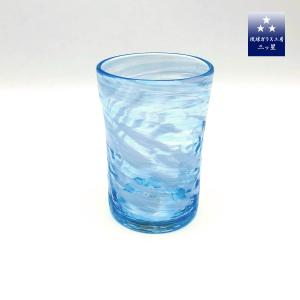 琉球ガラス工房雫 深海タルグラス ライム/エメラルドグリーン 日本製