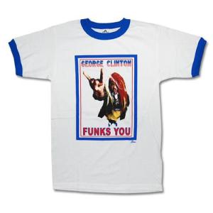 Tシャツ 綿100％ メンズ レディース 半袖 おしゃれ ジョージ・クリントン FUNKS YOU｜littlepirates