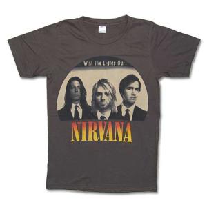 Tシャツ 綿100％ メンズ レディース 半袖 おしゃれ ニルバーナ NIRVANA バンド ロック｜littlepirates