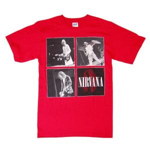 Tシャツ 綿100％ メンズ レディース 半袖 おしゃれ ニルバーナ NIRVANA ロック バンド｜littlepirates