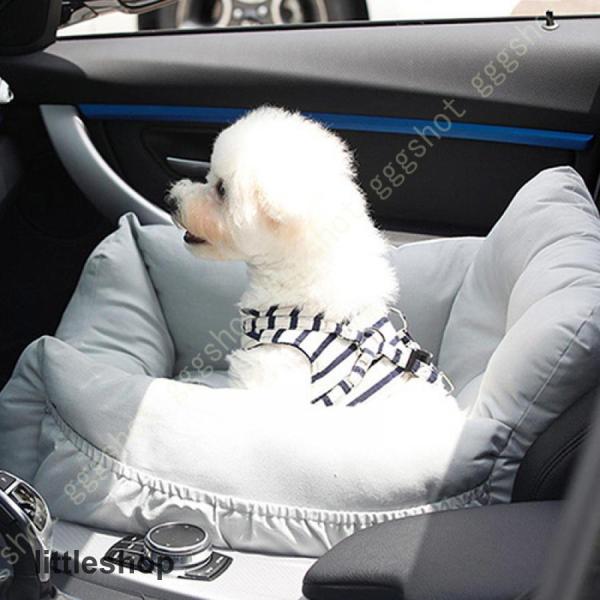 犬 ドライブボックス ドライブベッド 座席シート ペット用ドライブボックス 猫用 小型犬 中型犬 キ...