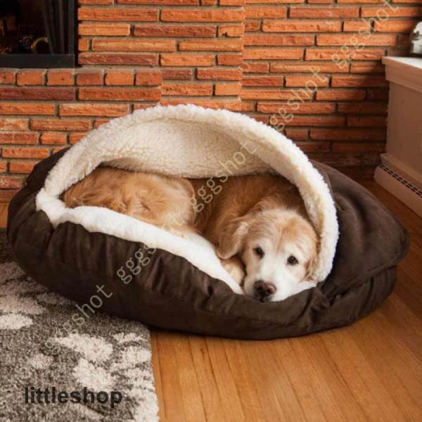猫 べッド ドーム ペットハウス 猫 ハウス クッション付き ふわふわ 可愛い 犬 ベッド ドーム型...