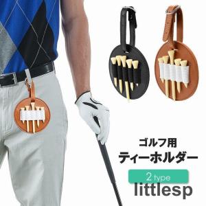 ゴルフ ティーケース ティーホルダー 丸型 ロングティー対応
