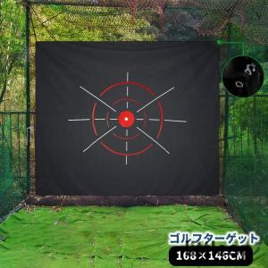 LITE ゴルフ 練習 ネット用 的 2枚 セット set 消音メッシュ 180