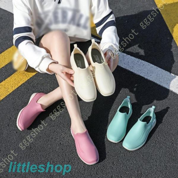 生活防水 シューズ ローファー レディース パンプス 軽量 防水 デイリーシューズ レインシューズ ...