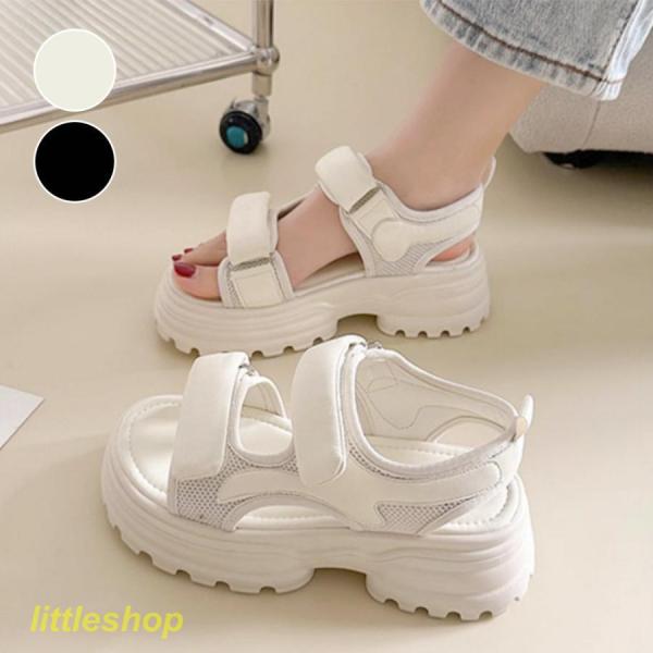 厚底サンダル スポーツサンダル 美脚 夏 学生 割引 通勤 通学