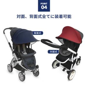 ベビーカー 日よけ マニト 12色 ベビーカー...の詳細画像4