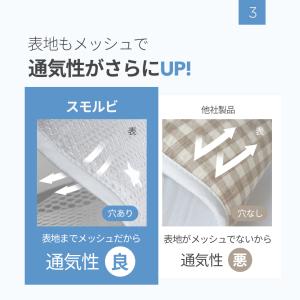 99.9%抗菌 ベビーカーシート 夏 ベビーカ...の詳細画像5