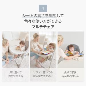 ベビーチェア ハイチェア 折りたたみ スモルビ...の詳細画像1