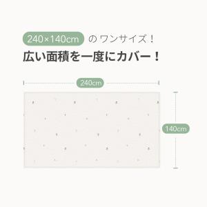抗菌 もちふわ プレイマット 赤ちゃん シンプ...の詳細画像2