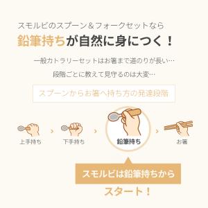 スモルビ スプーン&フォークセット ケース付き...の詳細画像2