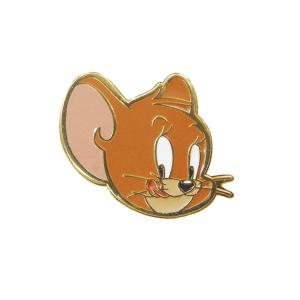 Tom&Jerry Pin Badge　Jerry Face　トムとジェリーピンバッジ　ジェリー顔｜littlesomethingstore