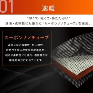 アイリスオーヤマ ヒートブランケット ボーダー...の詳細画像2