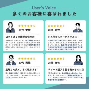 スポーツタオル 速乾タオル 5枚セット スポー...の詳細画像1