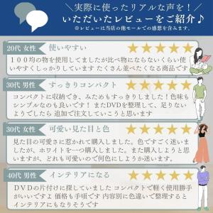 dvdケース 24枚 収納 cdケース ブルー...の詳細画像2