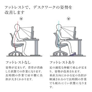 フットレスト デスク オフィスチェア 足置き ...の詳細画像2