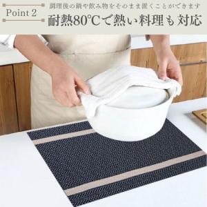 ランチョンマット 和柄 選べる セット 洗える...の詳細画像5