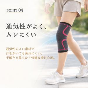 膝サポーター 2枚セット 履くだけ スポーツ ...の詳細画像5