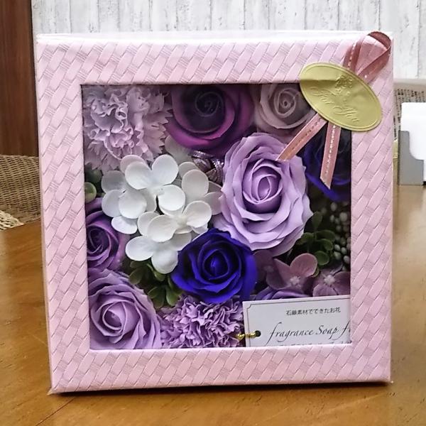 ソープフラワーのボックス　中　2