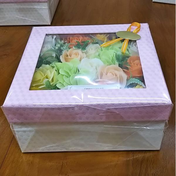 ソープフラワーのボックス　大　2