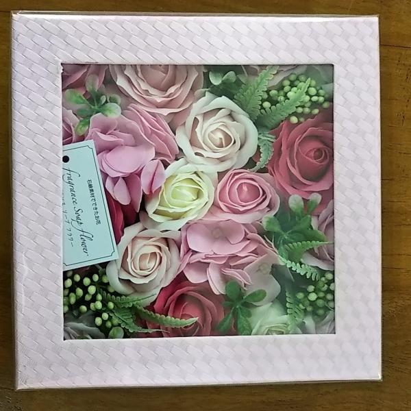 ソープフラワーのボックス　大　1