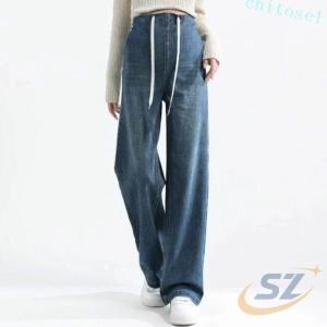 美脚 ジーンズ マタニティウェア ロングパンツ...の詳細画像1