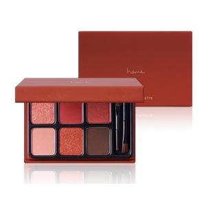 heme 6カラーアイシャドウパレット Burnt Orange 9g 六色眼影盤 - 焦橙 台湾コスメ 人気 お土産 日本未発売