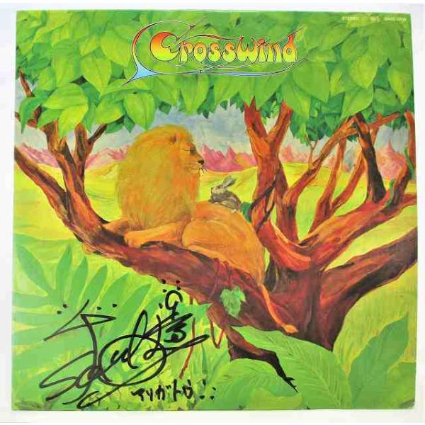 クロスウインド そして夢の国へ CROSSWIND そうる透の直筆サイン入り 中古レコードLP 20...