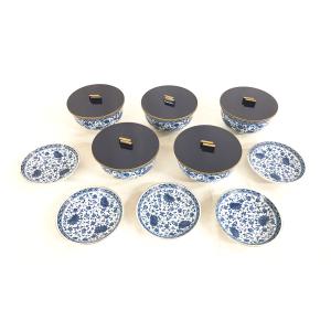 赤膚焼 多幸窯元 大原白山作 抹茶碗 茶道具 木箱 風呂敷 落款付共布付