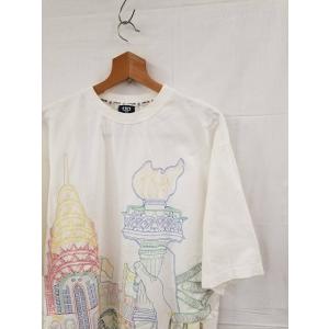 カラフル 刺繍 Tシャツ Xlサイズ メンズ トップス ふるさと割 P 16 古着