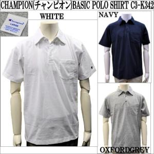 CHAMPION(チャンピオン)BASIC POLO SHIRT C3-K342｜littletreasure