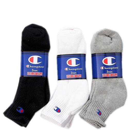 CHAMPION(チャンピオン)QUATER LENGTH 3P SOCKS CMSH202