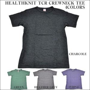 HEALTHKNIT(ヘルスニット)TCR CREWNECK TEE(クルーネック 丸首 半袖)｜littletreasure