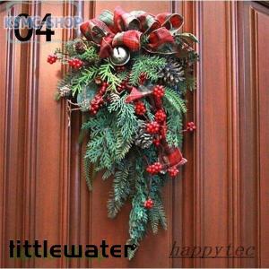クリスマスリースクリスマススワッグ大きいオーナ...の詳細画像4