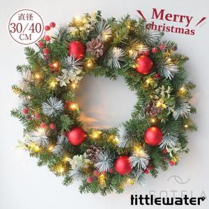 クリスマスリース 花輪 直径30-40CM 玄関...の商品画像