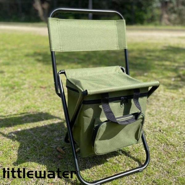折りたたみ椅子 コンパクト アウトドア 持ち運び バーベキュー 運動会 キャンプ 釣り 背もたれ 収...