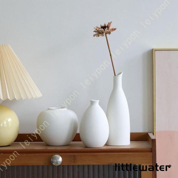 花瓶 陶器 北欧 花瓶 おしゃれ 花器 シンプル フラワーベース和風花 シック 枝もの 一輪挿し 小...