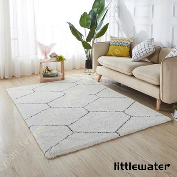 ラグ 洗える 1.5畳 ラグマット サラふわ カーペット リビング 無地 絨毯 北欧 おしゃれ じゅ...