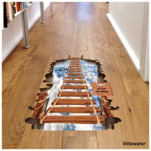 ウォールステッカー ウォールシール だまし絵 ト...の商品画像