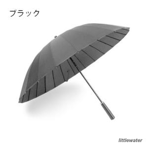 雨傘 長傘 傘 24本骨 男女兼用 無地 和傘...の詳細画像4